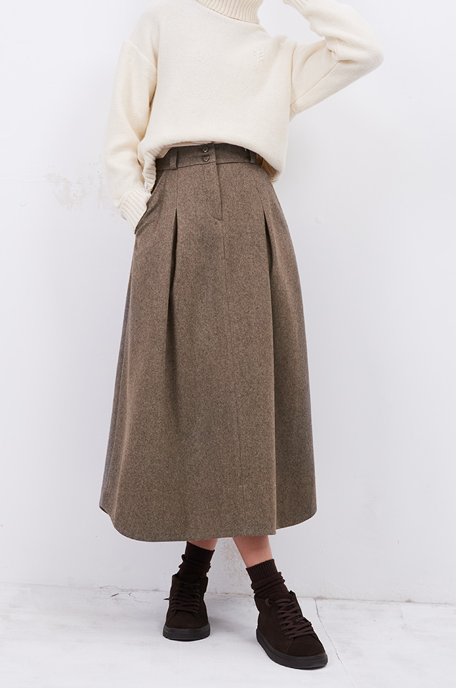 Спідниця тепла на підкладці мускат (С 89/1)